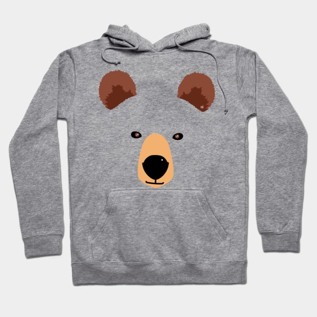 Grizzly bear Hoodie by MisturaDesign